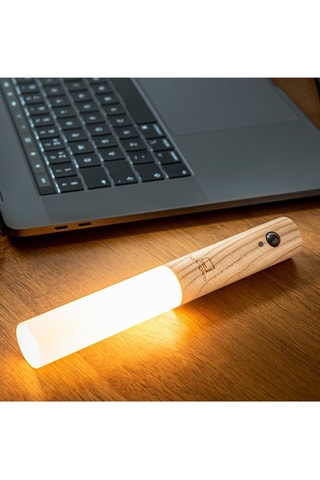 Candeeiro de parede bâton em madeira de freixo Smart Branco