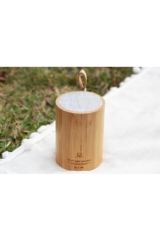 Candeeiro e coluna sem fios Bambu