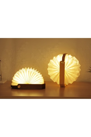 Candeeiro de mesa Origami Smart - Castanho