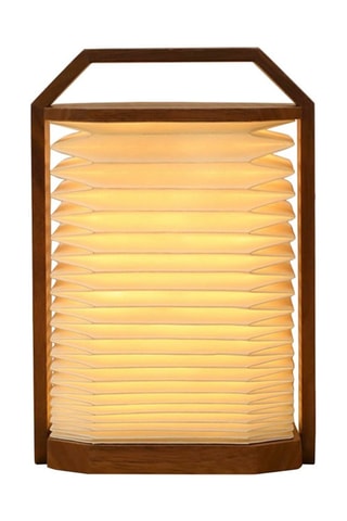 Candeeiro de mesa Origami Smart - Castanho