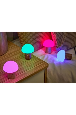 Mini candeeiro Alice Mushroom - Castanho-escuro