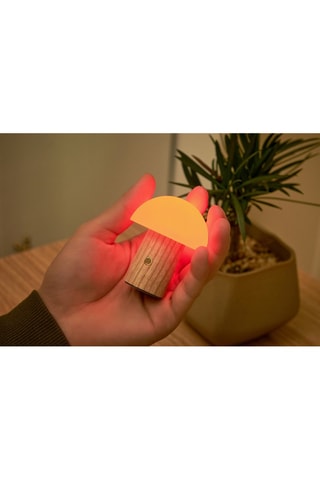 Mini candeeiro Alice Mushroom - Bege