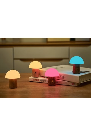 Mini candeeiro Alice Mushroom - Bege