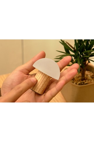 Mini candeeiro Alice Mushroom - Bege