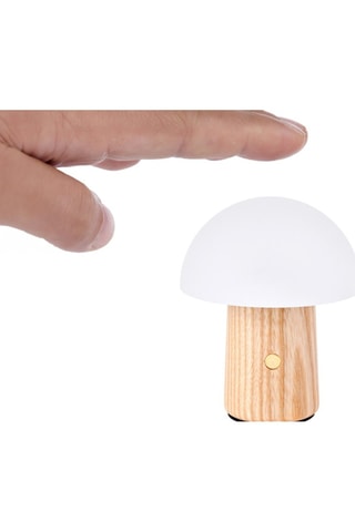 Mini candeeiro Alice Mushroom - Bege