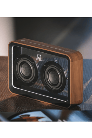 Coluna áudio Mage See-through Speaker Walnut - Imitação de madeira