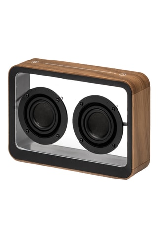 Coluna áudio Mage See-through Speaker Walnut - Imitação de madeira