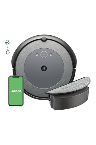 Robotstofzuiger en Connected Vloerschrobber Roomba Combo® i5+