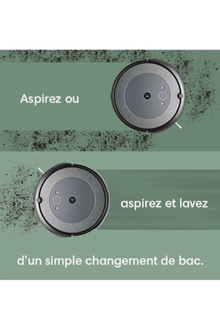 Robotstofzuiger en Connected Vloerschrobber Roomba Combo® i5+