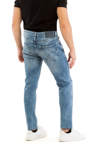 Jean carotte - Bleu clair