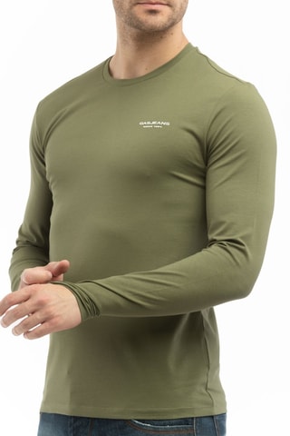 T-shirt - Verde-azeitona