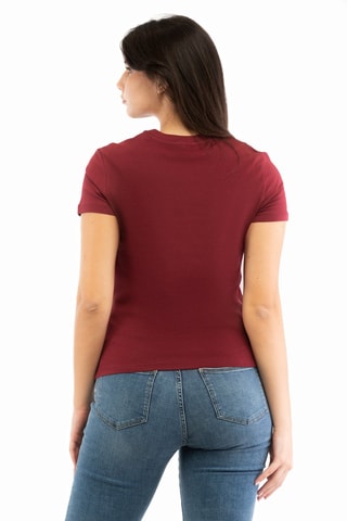 T-shirt slim - Bordeaux
