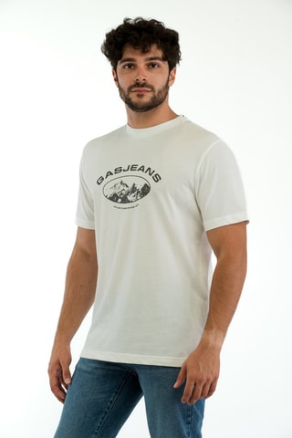 T-shirt regular - Branco