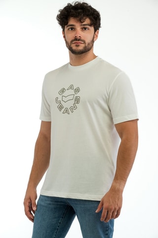 T-shirt regular - Branco