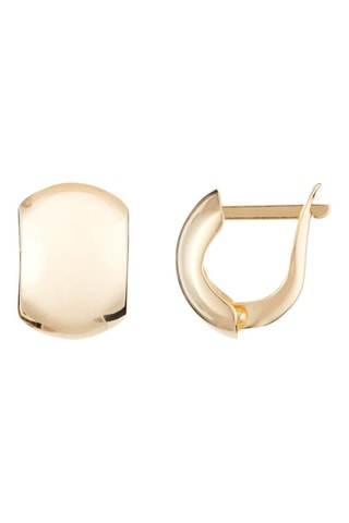 ##Boucles d'oreilles Carré d'or - Or jaune