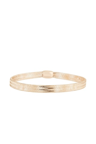 ##Bracelet Maille Tissée - Or jaune