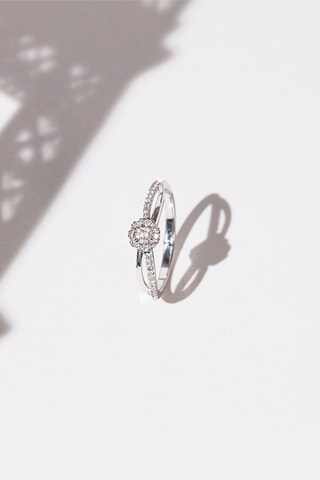 ##Bague L'élue  - Or blanc et diamants