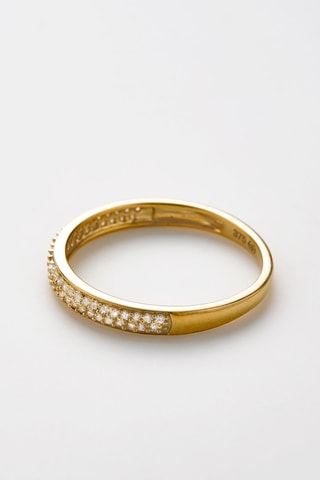 ##Alliance Granité - Or jaune et diamants