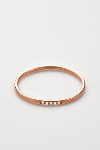 ##Alliance Humilité - Or rose et diamants