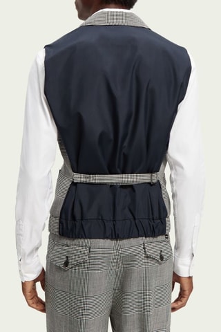 Gilet sans manches en laine vierge - Blanc