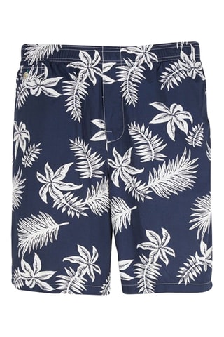 Bermuda en coton biologique - Bleu marine