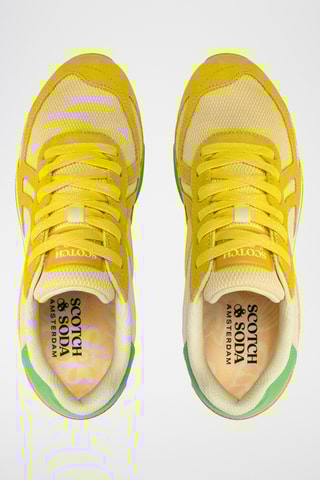 Baskets - Jaune et vert