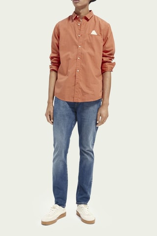 Chemise regular - Orange