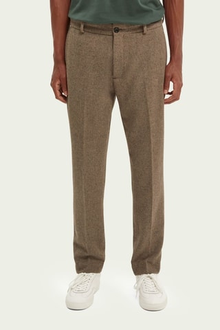 Pantalon en laine - Vert foncé