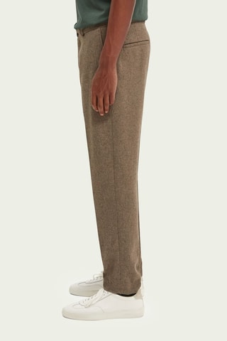 Pantalon en laine - Vert foncé