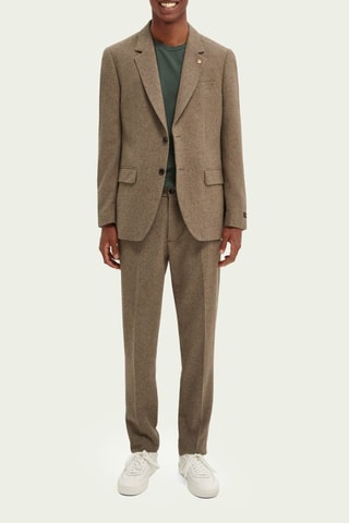 Pantalon en laine - Vert foncé