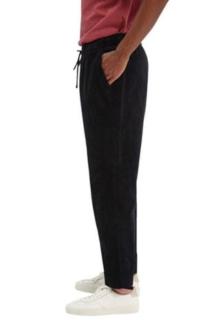 Pantalon en coton biologique - Bleu marine