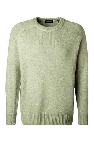 Pull en laine et alpaga - Vert