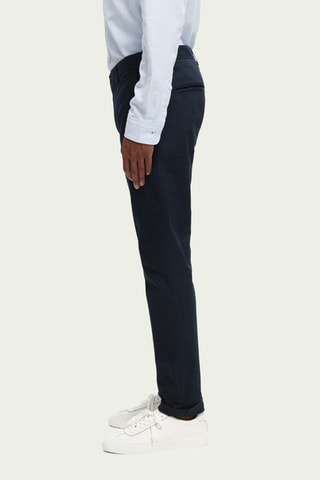 Pantalon slim en coton biologique - Noir