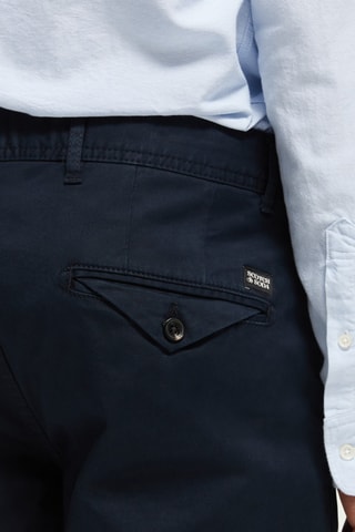 Pantalon slim en coton biologique - Noir