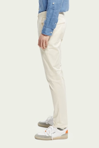 Pantalon slim en coton biologique - Beige