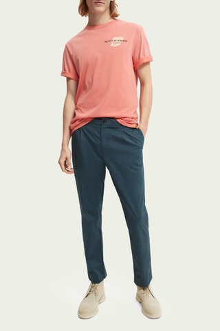 Chino tapered - Bleu marine