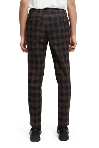 Pantalon slim - Marron