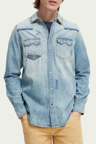 Chemise en jean - Indigo
