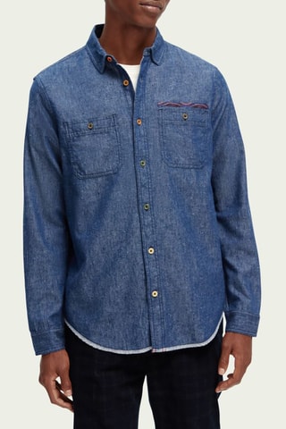 Chemise en jean - Bleu
