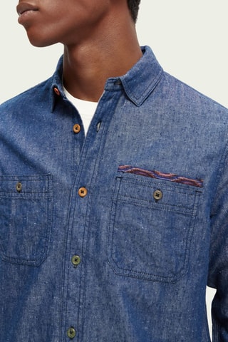 Chemise en jean - Bleu