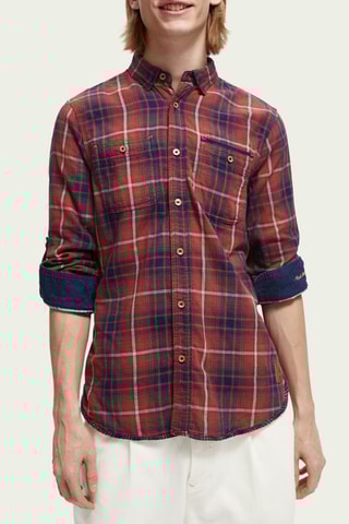 Chemise regular - Bordeaux