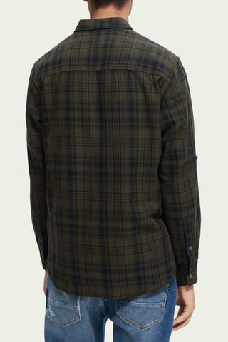 Chemise regular - Vert foncé