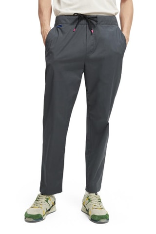 Pantalon regular - Gris foncé