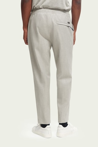 Jogger en laine - Gris clair