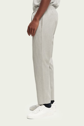 Jogger en laine - Gris clair