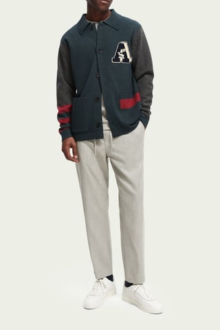 Jogger en laine - Gris clair