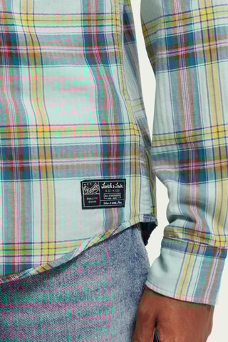 Chemise en coton biologique - Vert d’eau