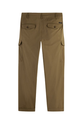 Pantalon cargo en coton biologique - Kaki