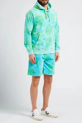 Sweat tie and die en coton biologique - Vert