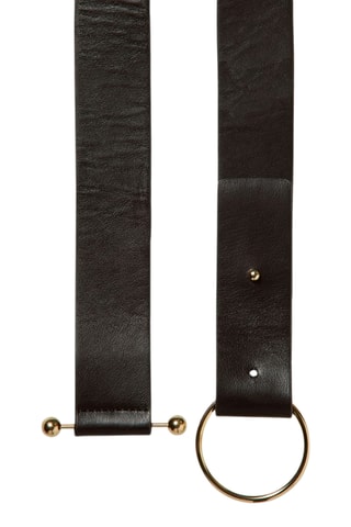 Ceinture en cuir - Noir